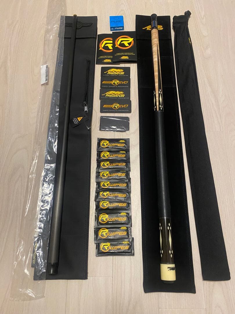 Predator プレデター　プレーキュー + REVO レボ　カーボンシャフト