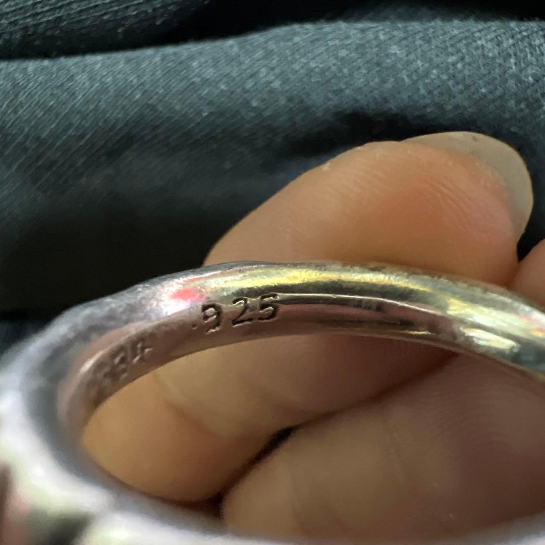 Chrome Hearts クロムハーツ スクロールバンドリング 22号 925