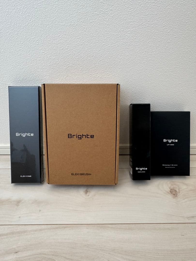 新品未使用 Brighte ELEKI BRUSH+ エレキブラシ　特典付き