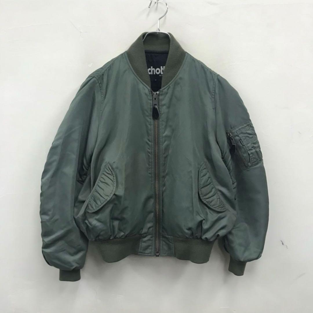 美品 90s Schott ma-1 flight jacket