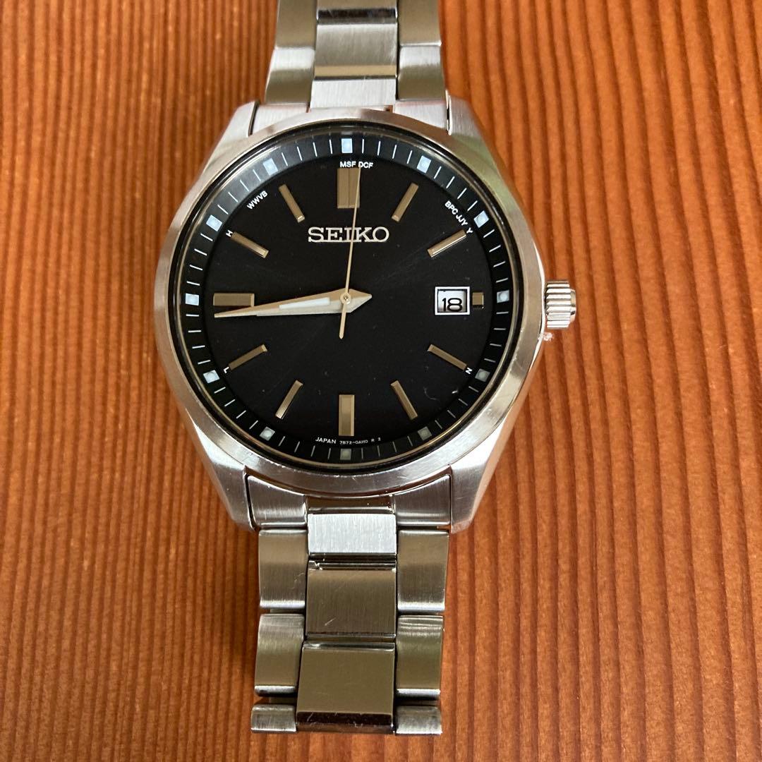 ２０２４年６月購入／セイコー／ＳＢＴＭ３２３ブラック／ソーラー／￥５１,７００