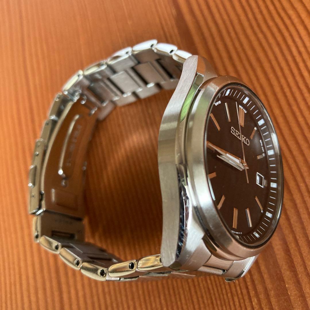 ２０２４年６月購入／セイコー／ＳＢＴＭ３２３ブラック／ソーラー／￥５１,７００
