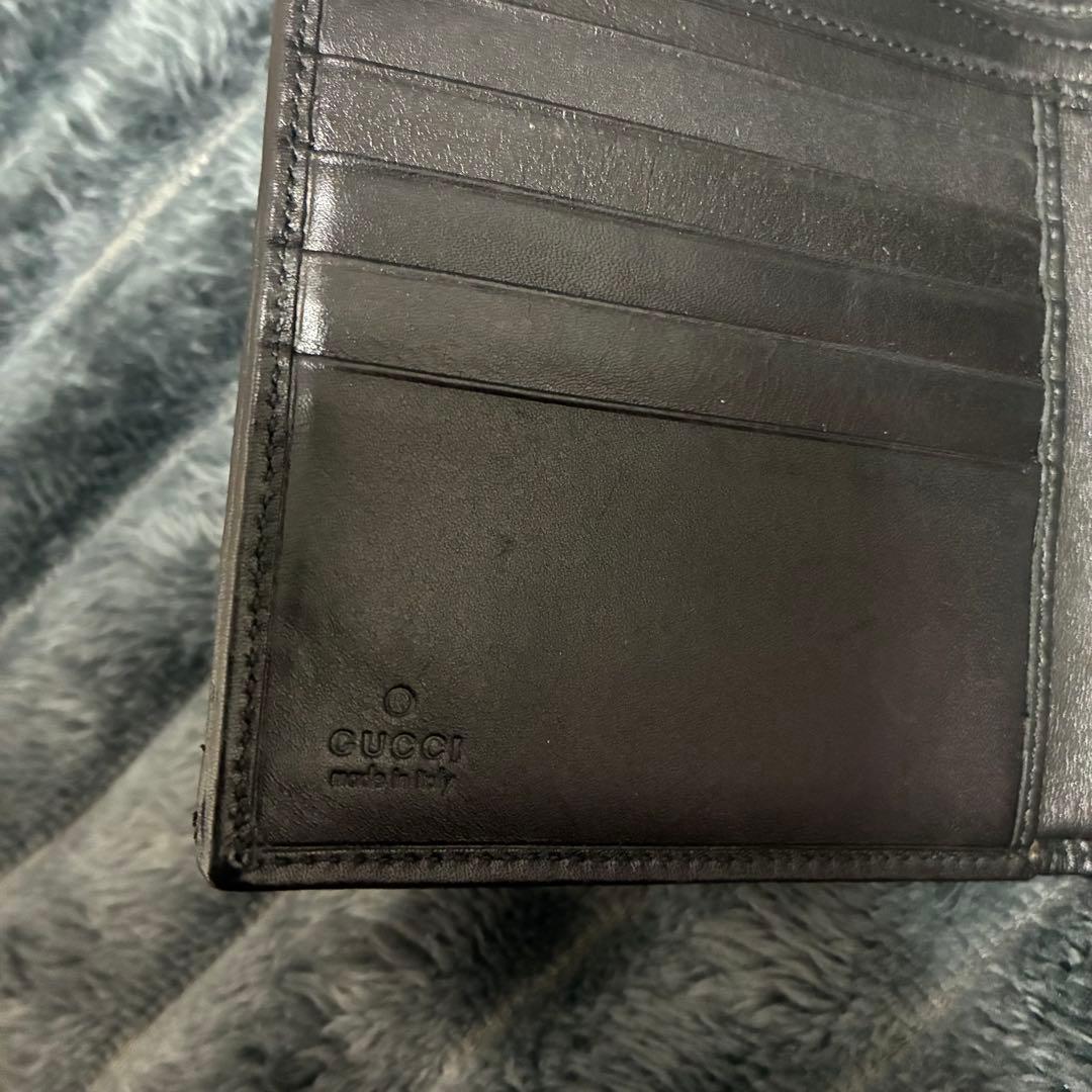お*か様 GUCCI 二つ折り財布　ジャッキー　GGライン　刻印　箱付き グッチ
