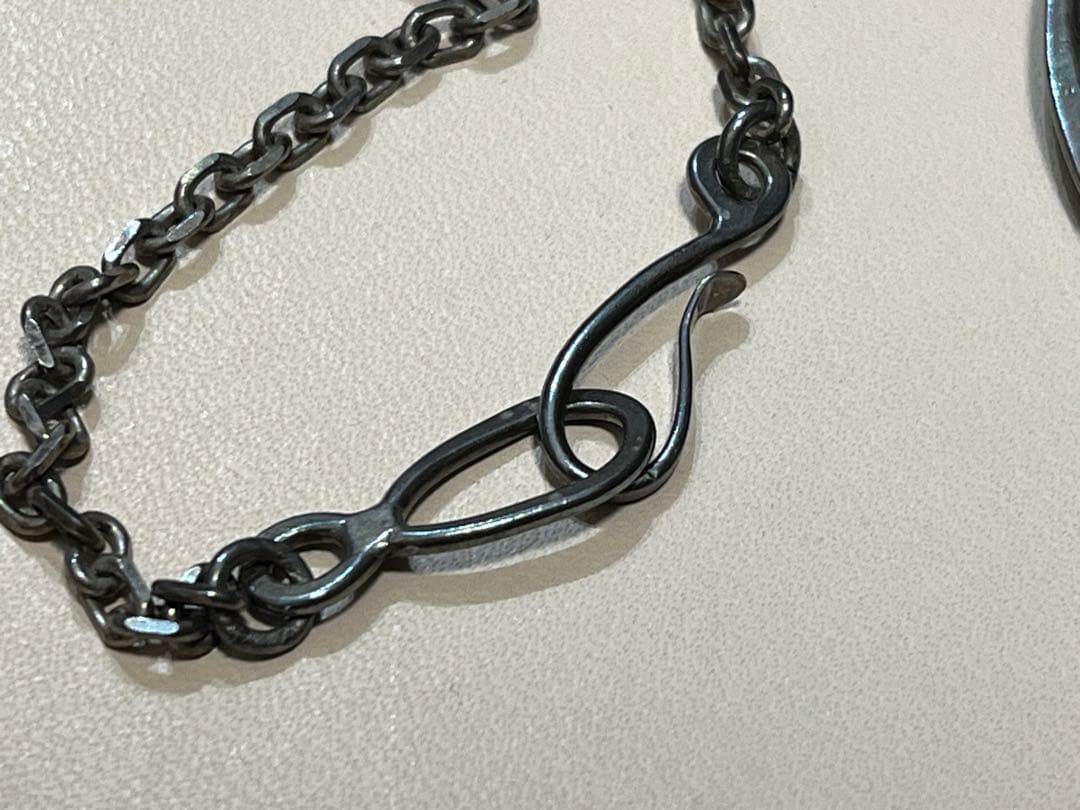 ゴローズ　k18 スプーン　OLDフック　細角チェーンセット