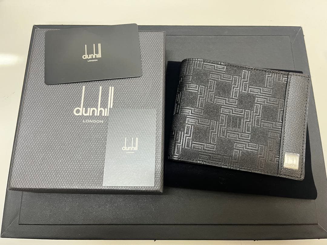 【未使用】ダンヒル　二つ折り財布