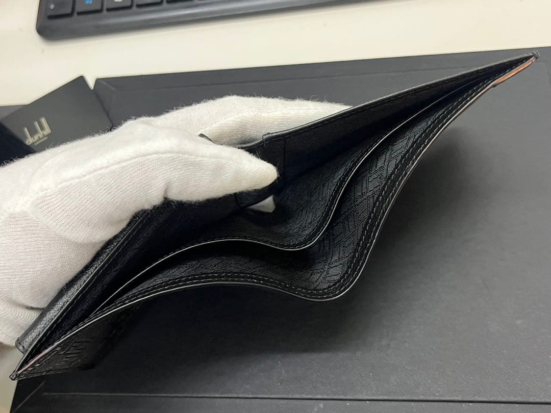 【未使用】ダンヒル　二つ折り財布