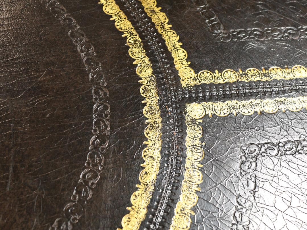 BK245　Maitland Smith　エクセターゲームテーブル　マホガニー