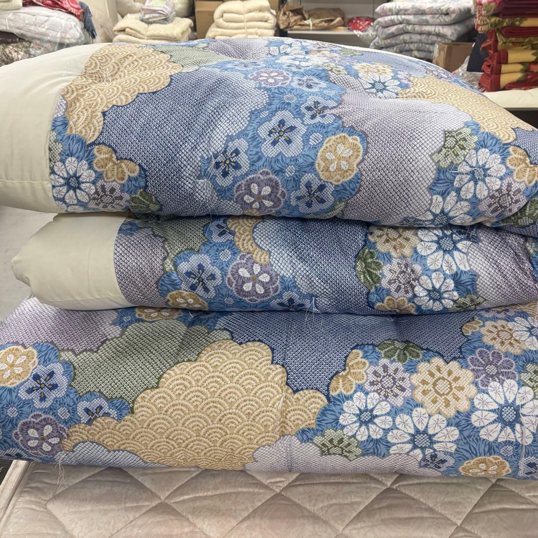 掛け布団敷布団セット　和布団　日本製　綿布団