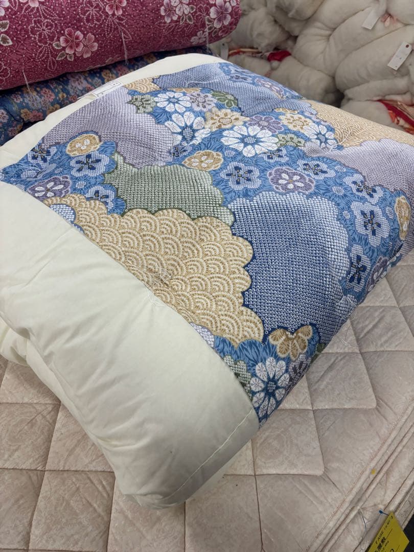 掛け布団敷布団セット　和布団　日本製　綿布団