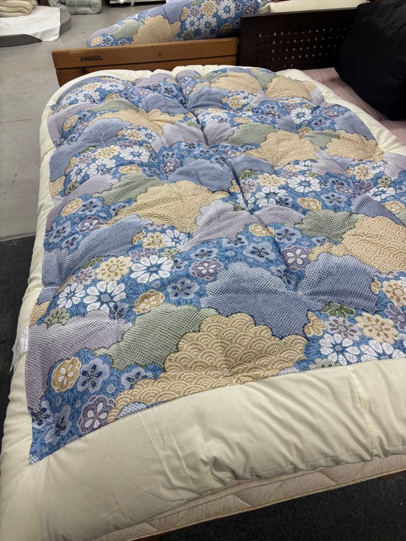 掛け布団敷布団セット　和布団　日本製　綿布団