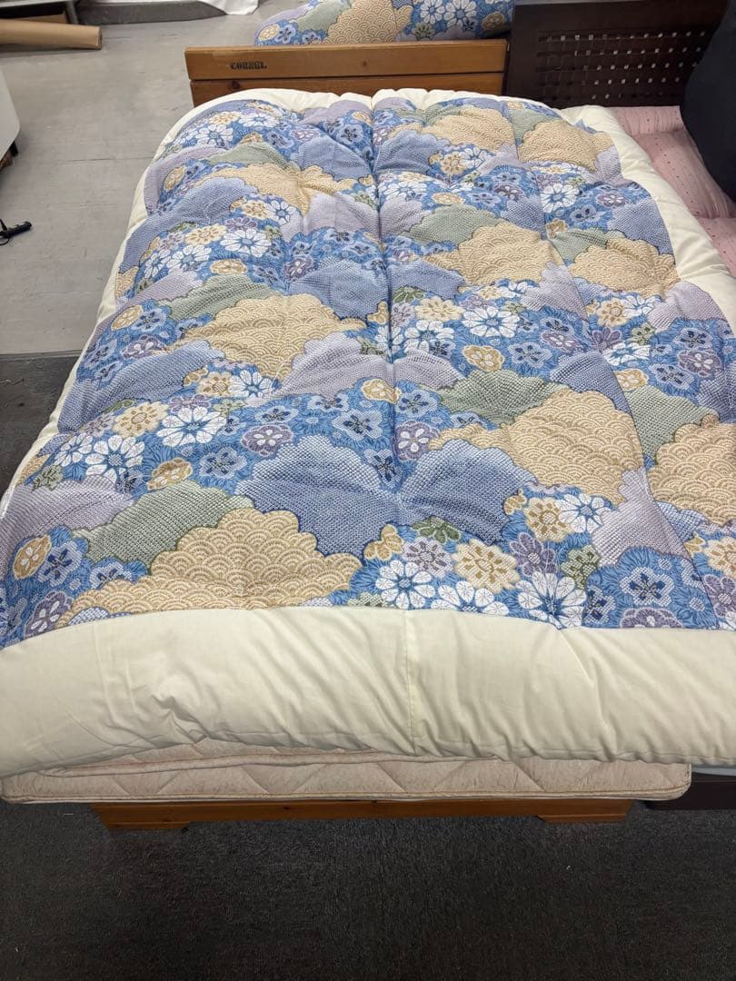 掛け布団敷布団セット　和布団　日本製　綿布団