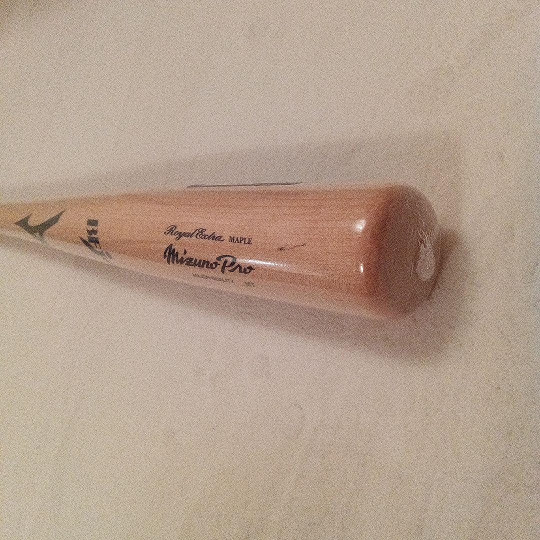 新品未開封 硬式木製バットミズノプロロイヤルエクストラメイプル村上型