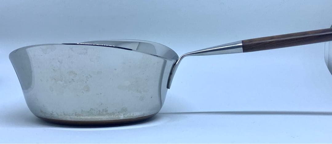 Lauffer Norway 北欧ヴィンテージ　ソースパン　ステンレス　底面銅