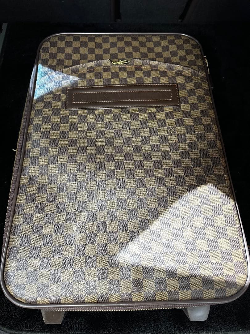 超美品■ルイヴィトン■ダミエ ペガス 55 M23294 レザー スーツケース