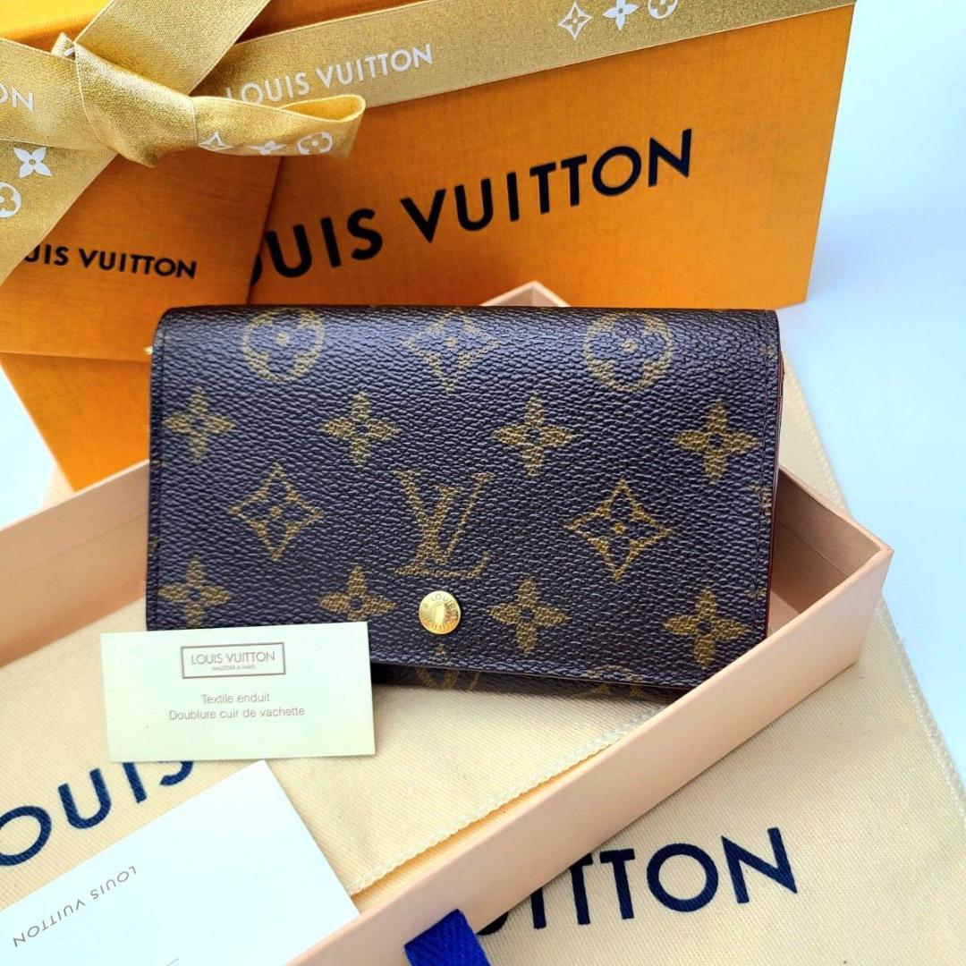 ルイヴィトン ２つ折り財布 ポルトモネ ビエ トレゾール L字ファスナー