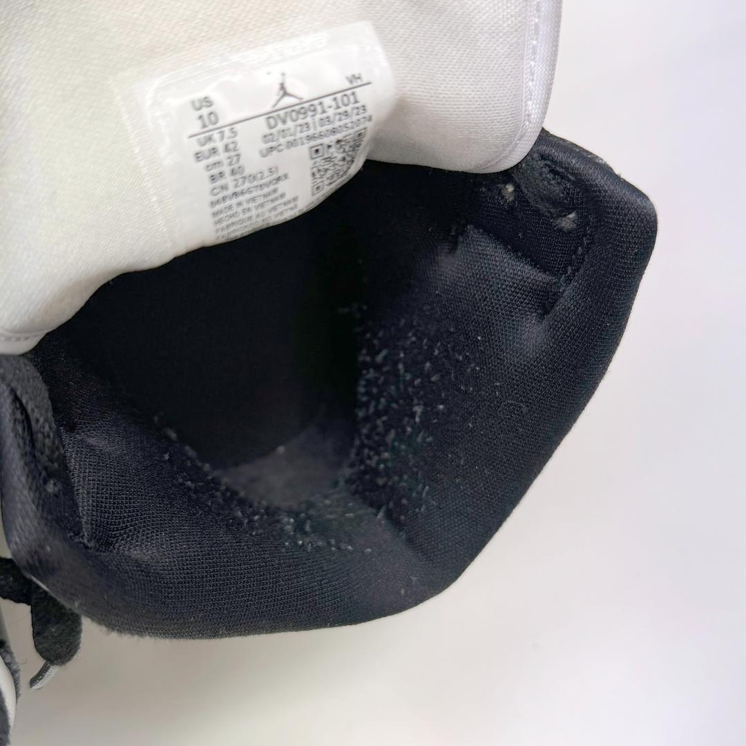 【美品】エアジョーダン1 ミッド \"パンダ\" \"ブラック/ホワイト\" 27cm