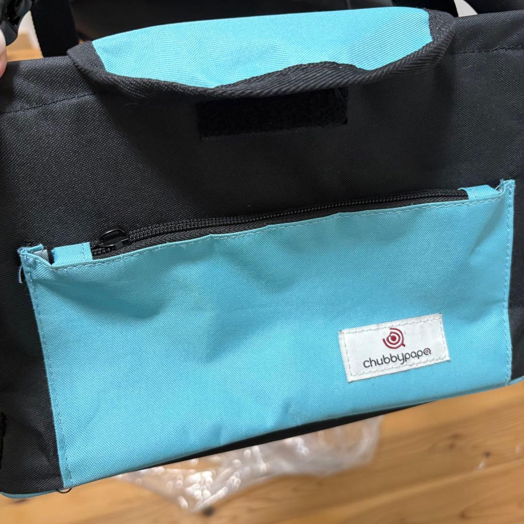 カブース ウルトラライト 2人乗りベビーカー ブラック ベビーカーバッグ付