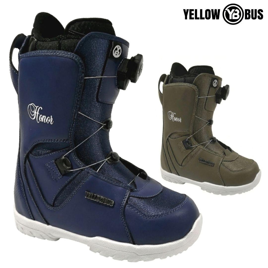スノーボードブランドブーツ レディース YELLOWBUS/BOA 24cm