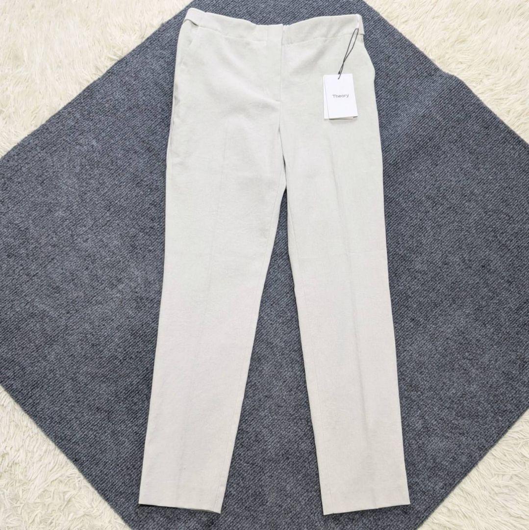 ✨新品未使用 セオリー 2024年モデル 洗える パンツスーツ グレー XS