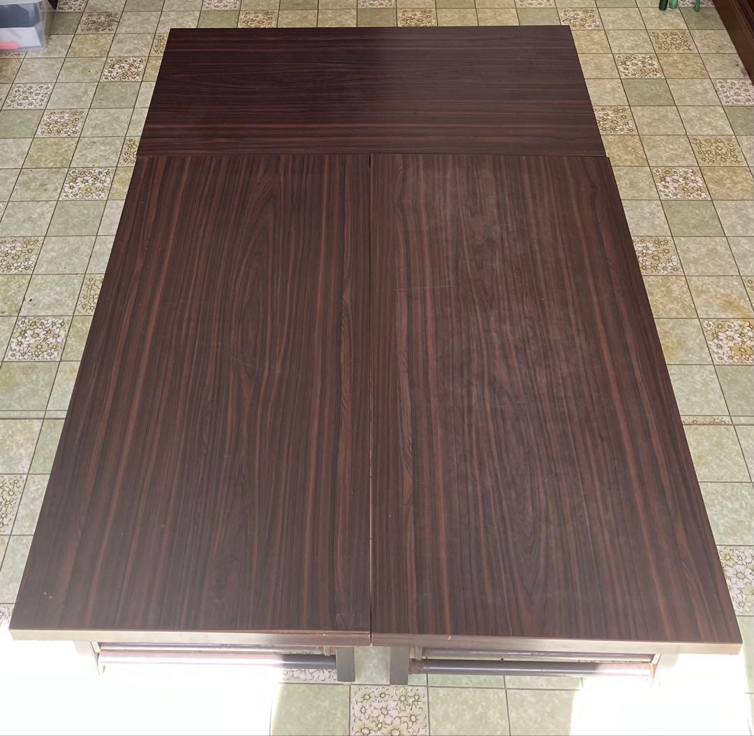 昭和レトロ　コクヨ　折り畳み　会議机　ローテーブル　3枚