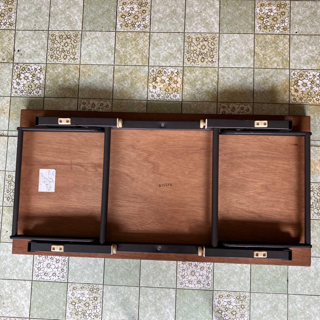 昭和レトロ　コクヨ　折り畳み　会議机　ローテーブル　3枚