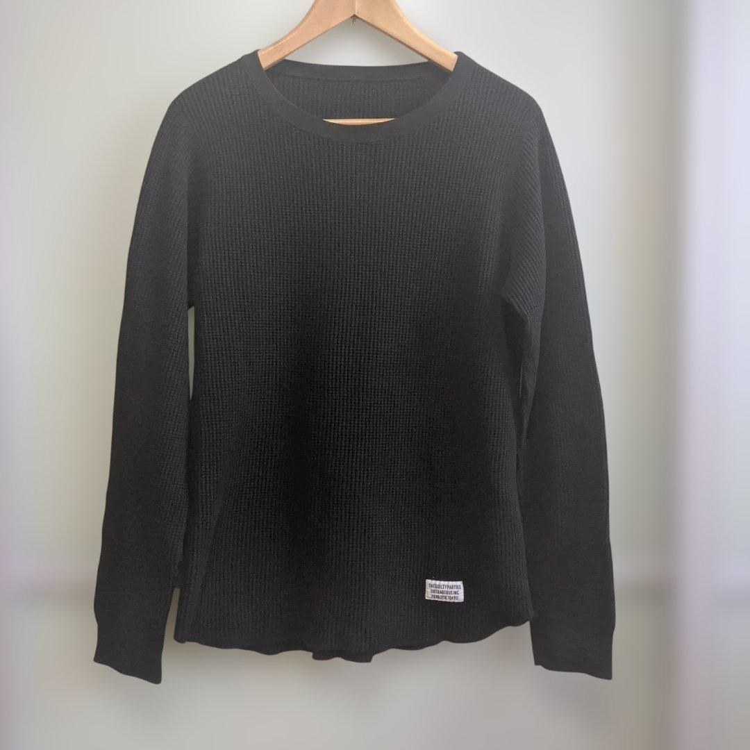 専用 WACKO MARIA サーマルカットソーワッフルニットシャツ M