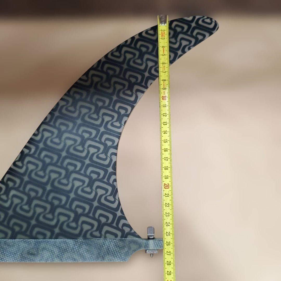 １０インチ　アートグラス仕様　ロングボード　シングルフィン　ファイバーグラス製