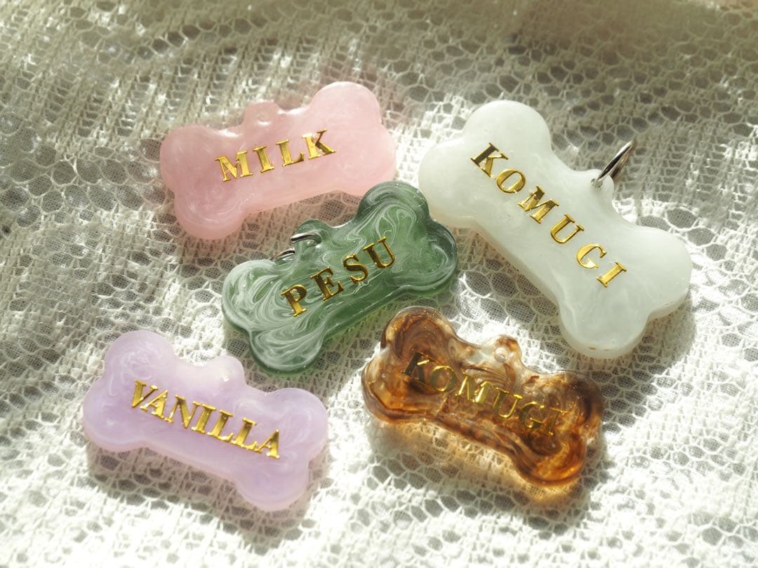 『犬ちゃんオーダー受付』ネームタグ