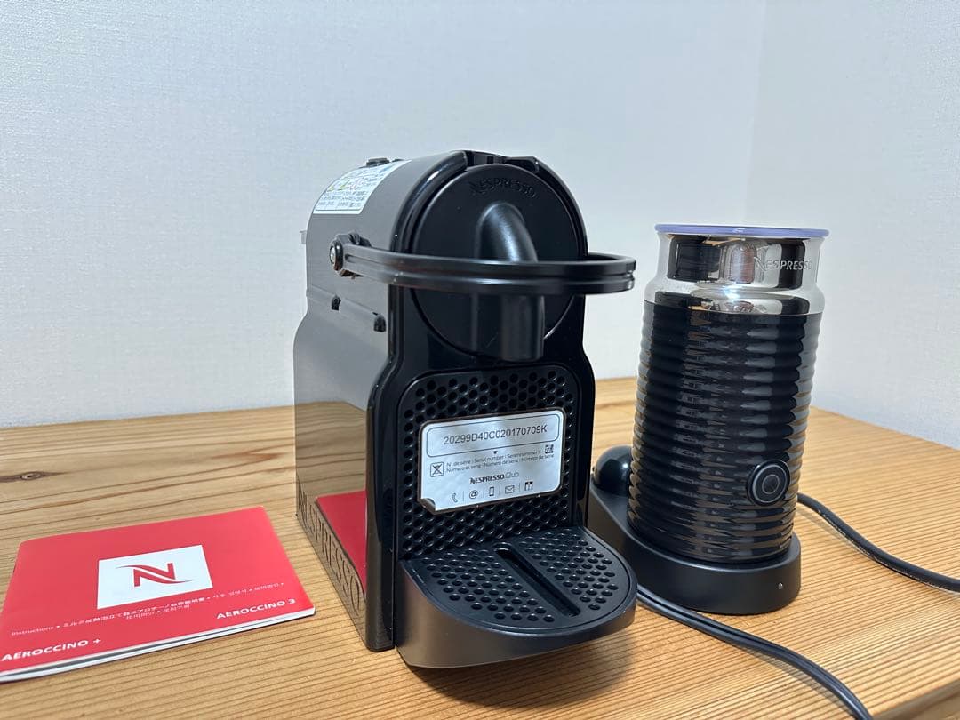 NESPRESSO イニッシア & エアロチーノ3【美品】