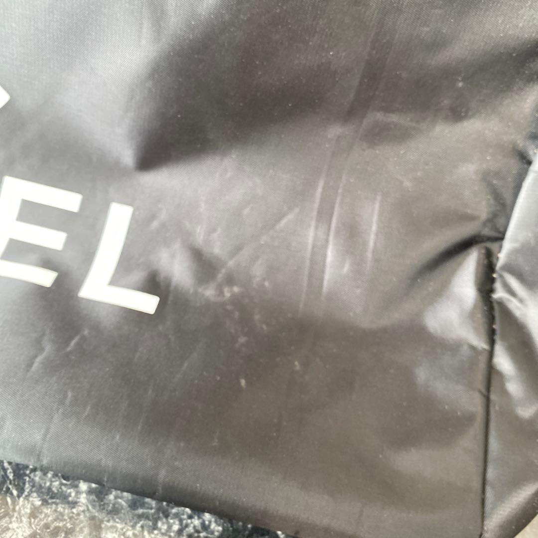 CHANEL シャネル ボストンバッグ ナイロン 黒 ノベルティ