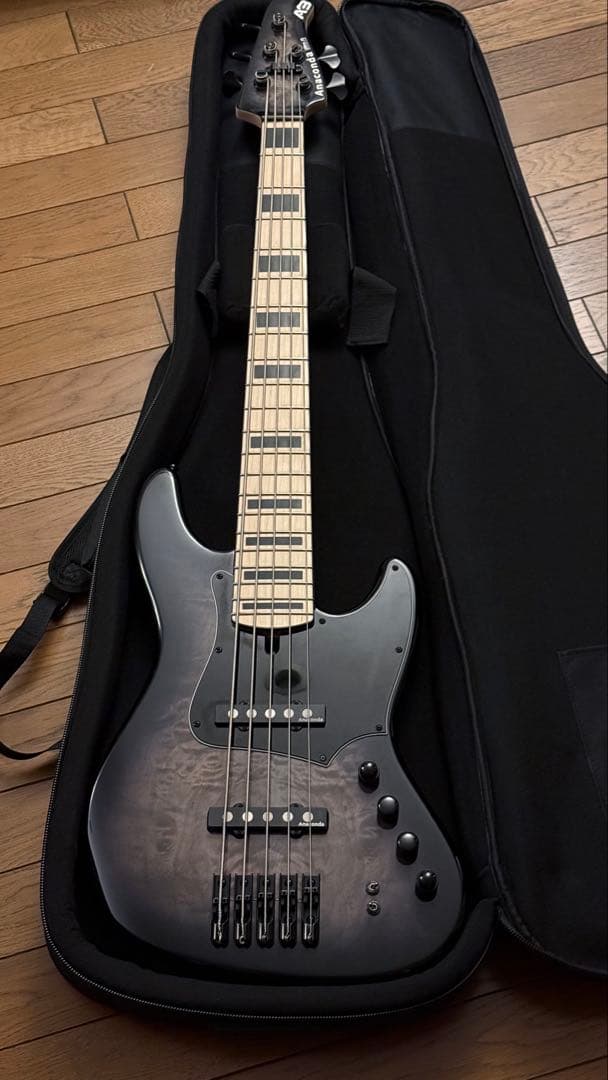 ベース Anaconda Basses Ultra J5 Black Burst