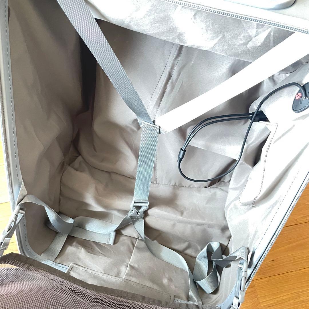 子供用　乗れるスーツケース　キッズ キャリーケース 40L大容量 ブルー