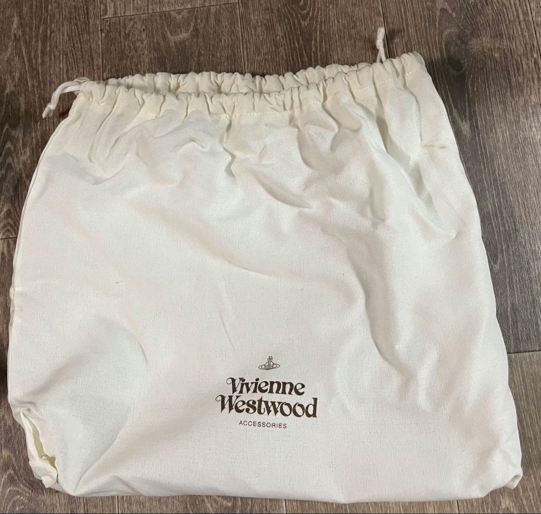 Vivienne Westwood オーブ型押しアコードバッグ レザー