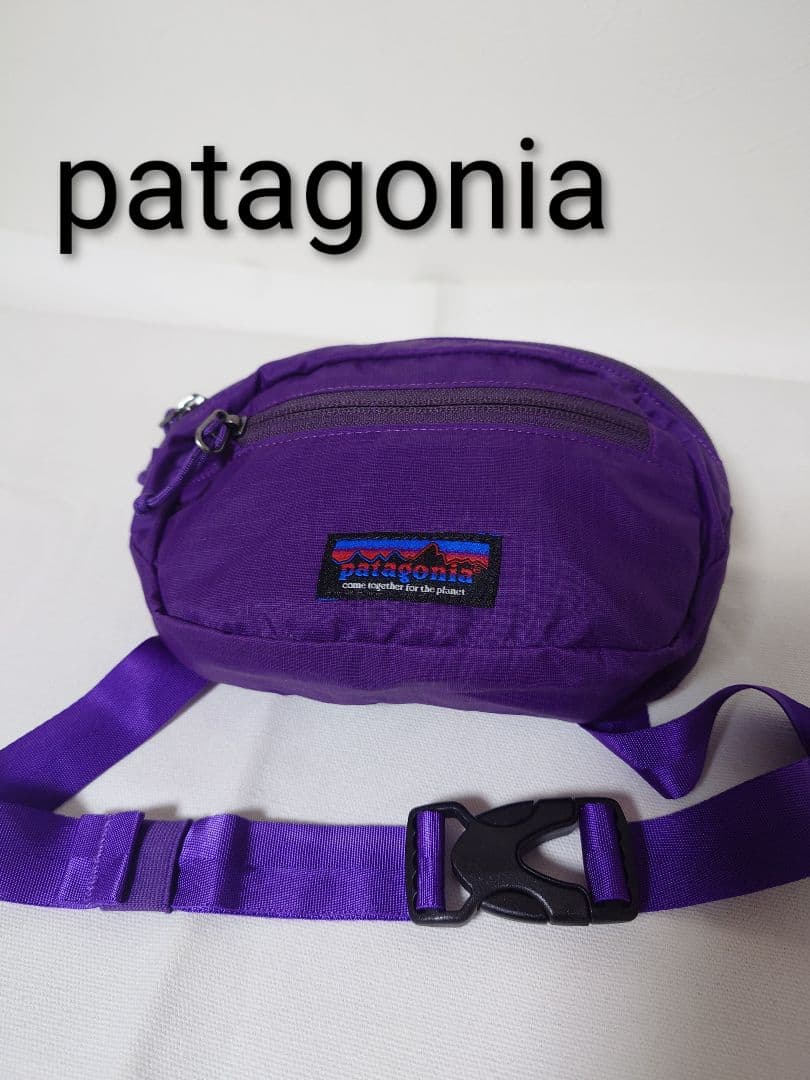 どんがばちょ様patagonia ボディバッグ ウルトラライト パープル