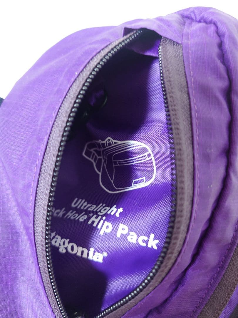 どんがばちょ様patagonia ボディバッグ ウルトラライト パープル