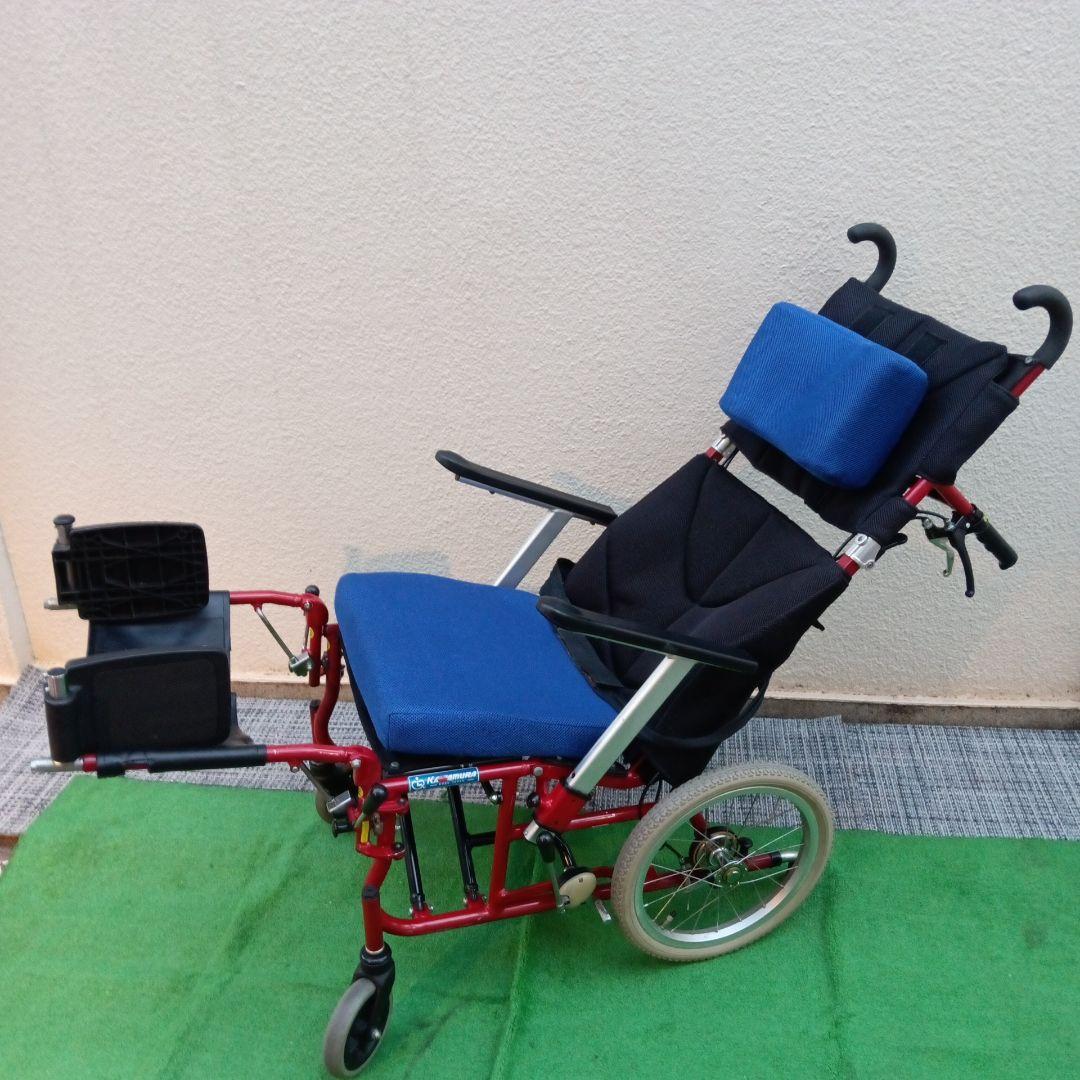 カワムラサイクル リクライニング 介助用車椅子 ティルト KPF16-40-N