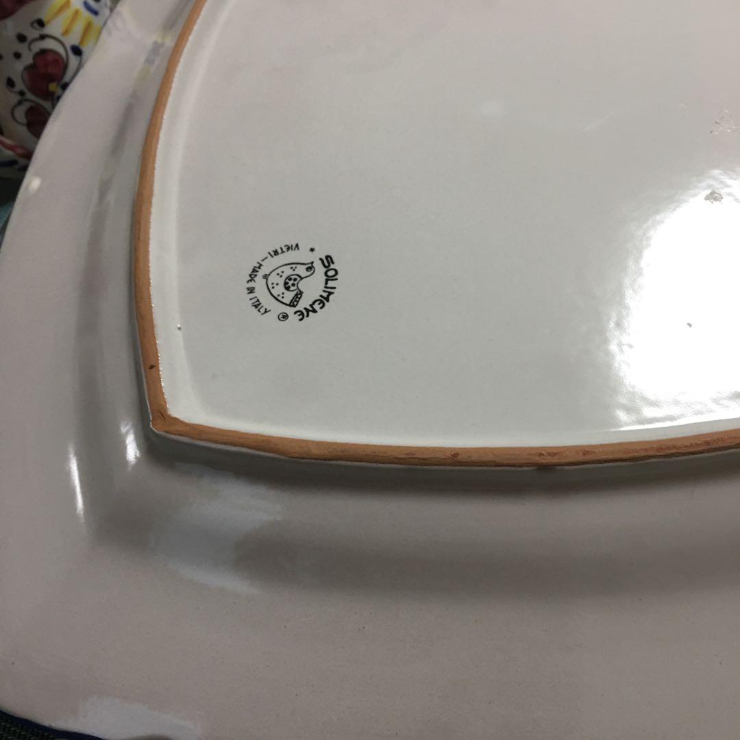イタリアの特大皿