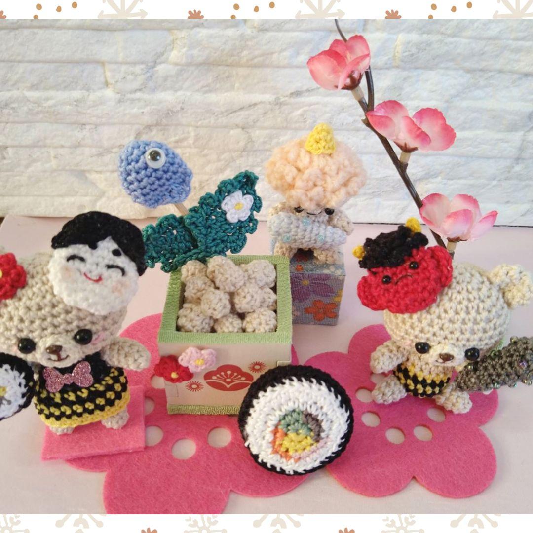 【専用】セイム様♡節分飾り お月見うさぎ