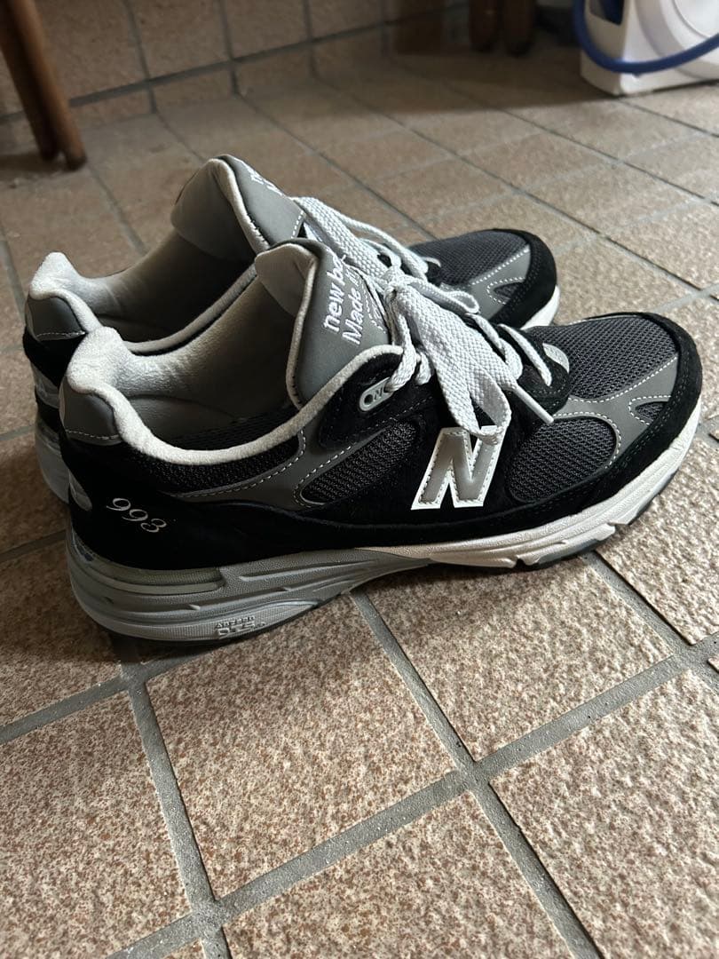 New Balance 993 ブラック/グレー
