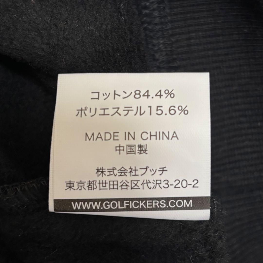 Golfickers × JONES スエット トレーナー ブラック Lサイズ