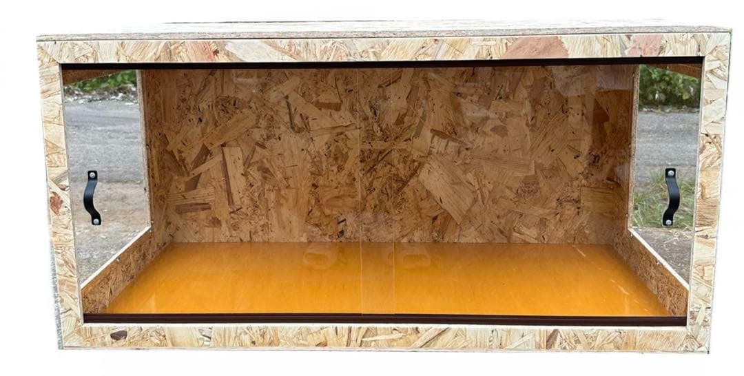 サイドアクリル　爬虫類　飼育ケージ