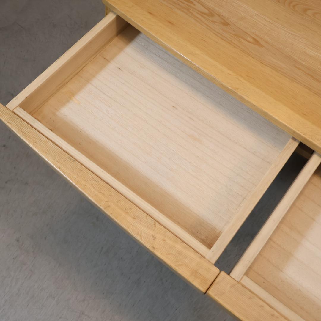 マルニ フレンディ ステップⅡ オーク 学習机 デスク 事務机 パーソナルデスク