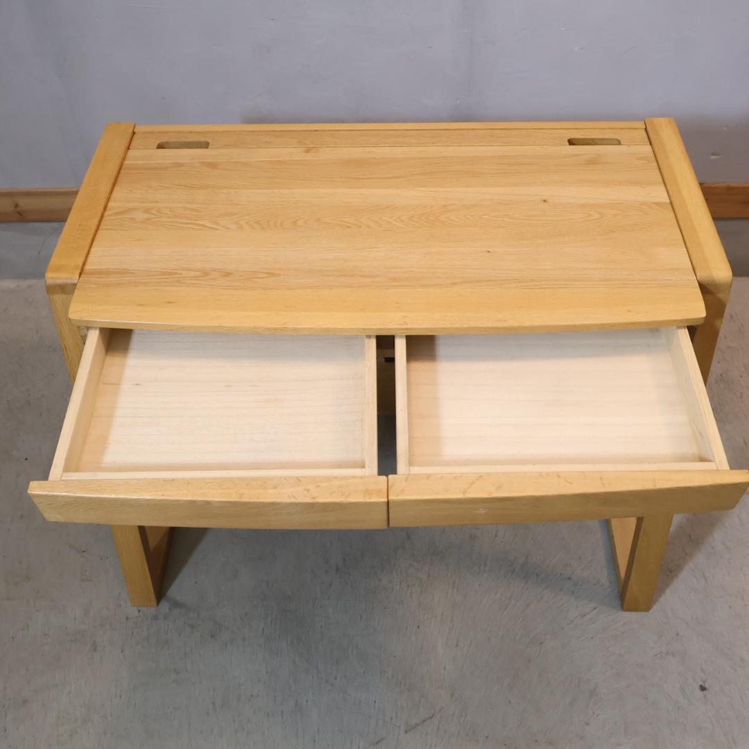 マルニ フレンディ ステップⅡ オーク 学習机 デスク 事務机 パーソナルデスク