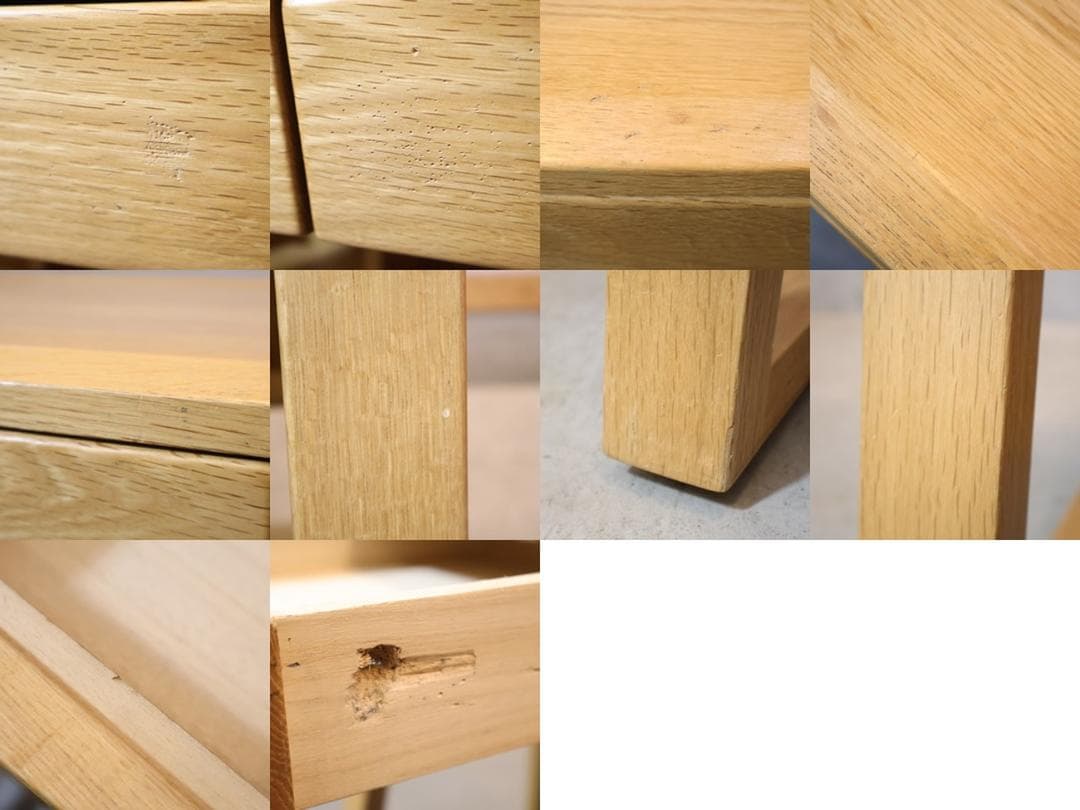 マルニ フレンディ ステップⅡ オーク 学習机 デスク 事務机 パーソナルデスク