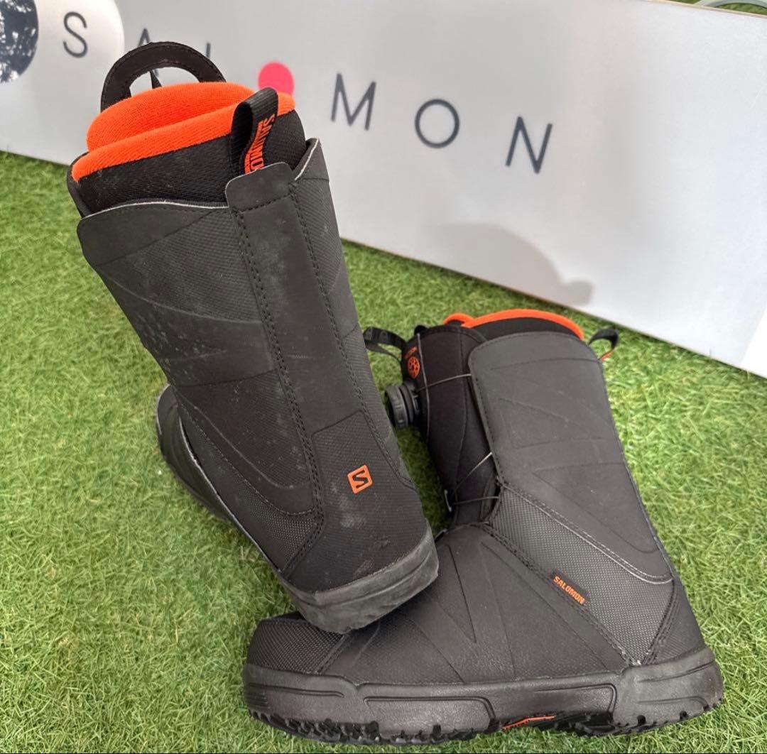 美品‼️C027 SALOMON 156cm メンズスノーボードセット