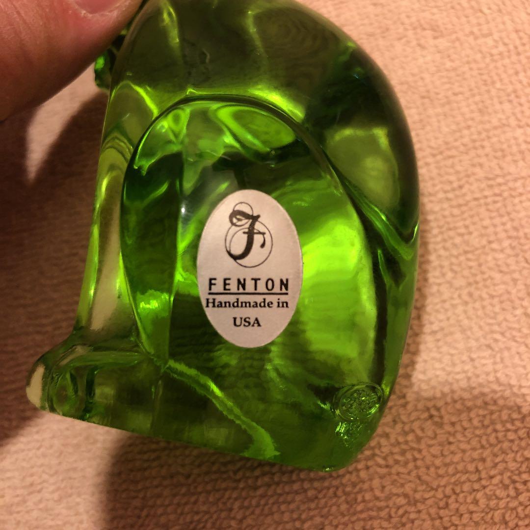 FENTONのガラスの置物全11点