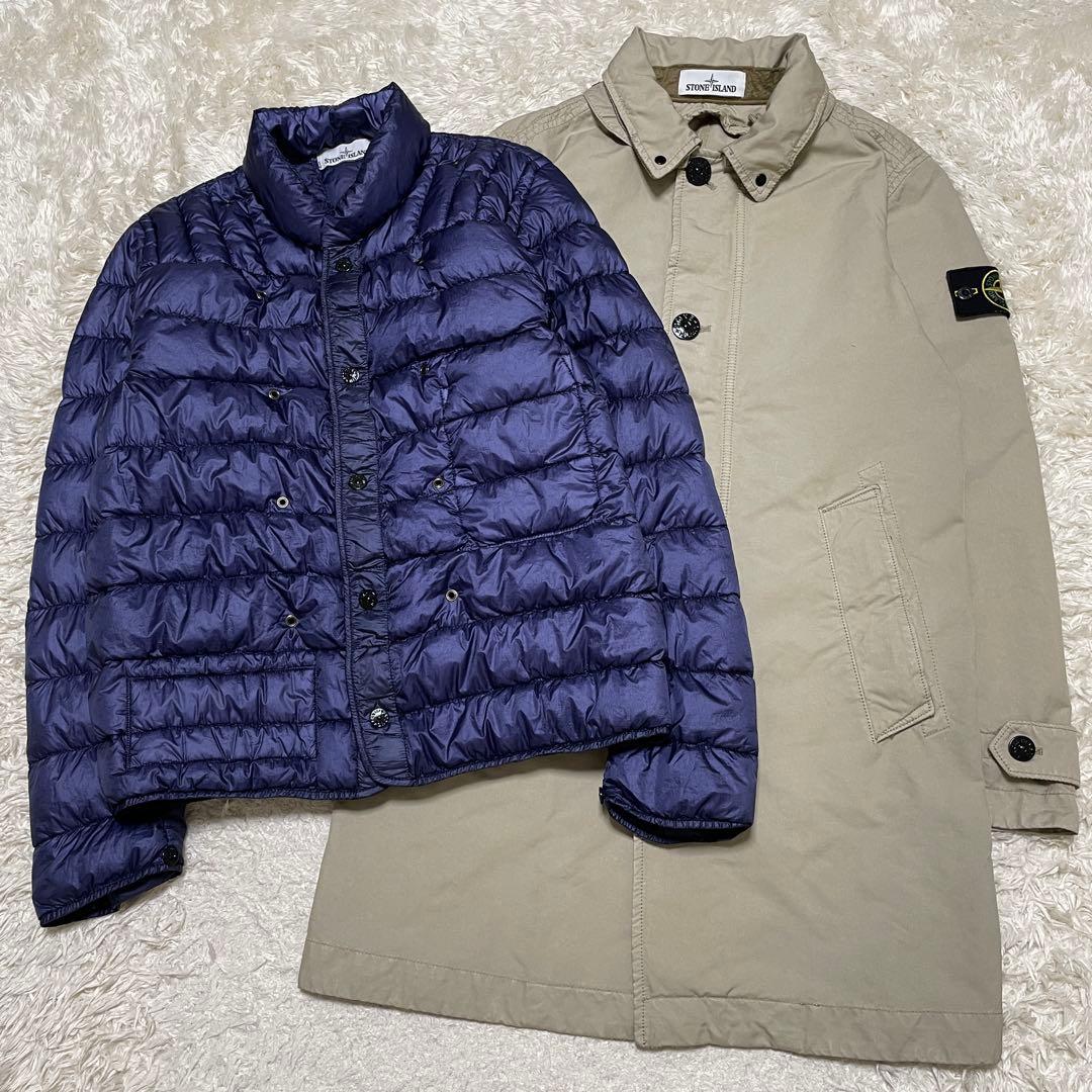 STONE  ダウン コート ジャケット ベージュ Sサイズ