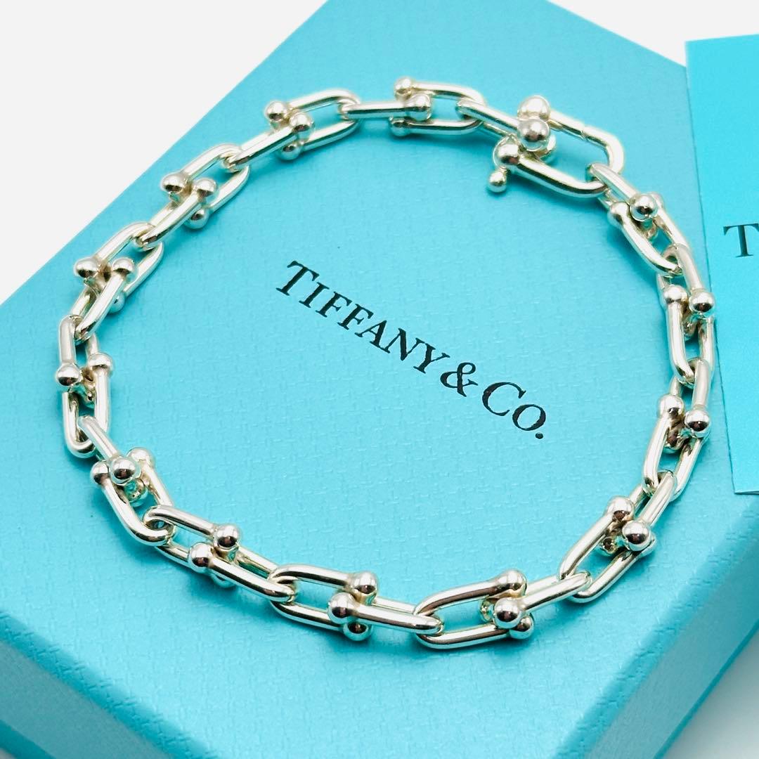 Tiffany ハードウェア　スモールリンク　ブレスレット　Ag925 シルバー