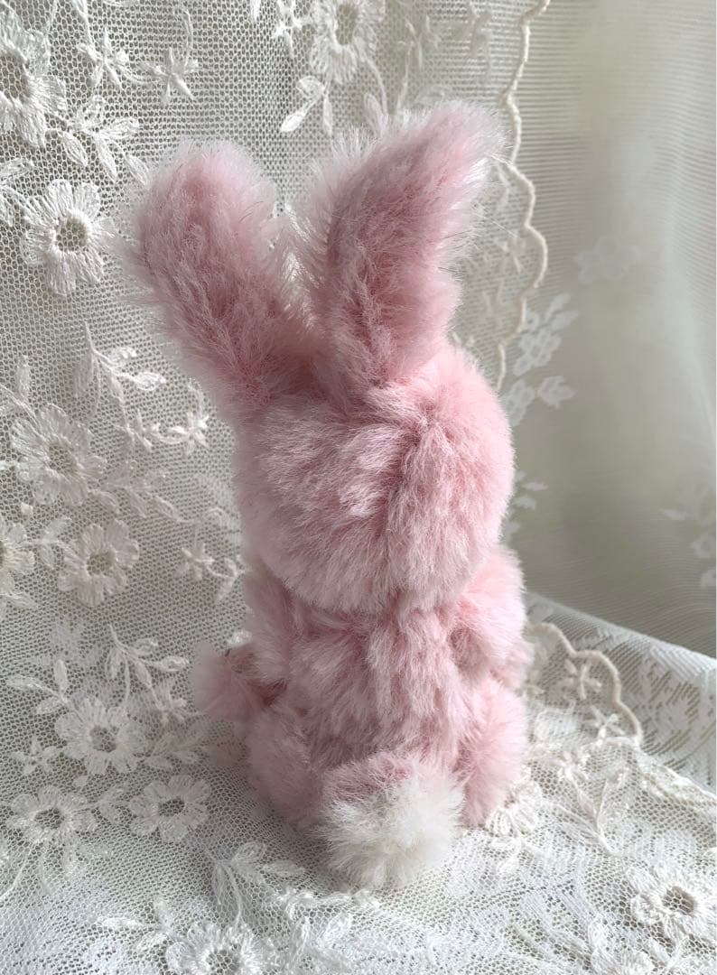 ＊ほっこりふわふわ立ち耳うさちゃん＊チビチビベア付き