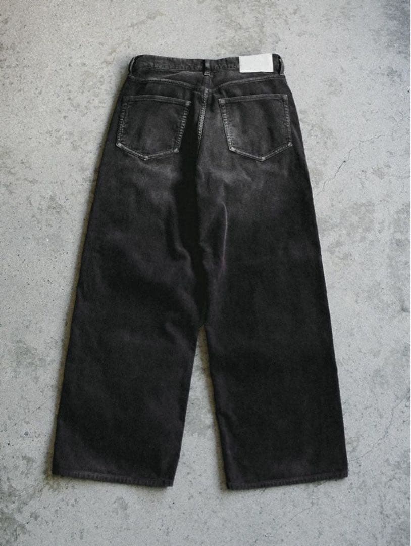 パンツ LIDNM SUNBURN AGED CORDUROY PANTS